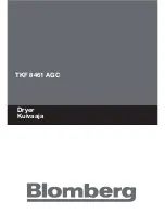 Blomberg TKF 8461 AGC User Manual preview