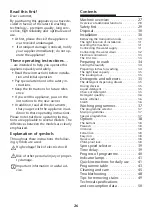 Preview for 3 page of Blomberg WAF 1200 Operating Instructions Manual