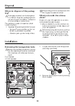 Preview for 7 page of Blomberg WAF 1200 Operating Instructions Manual