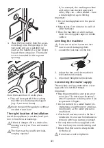 Preview for 8 page of Blomberg WAF 1200 Operating Instructions Manual