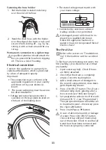 Preview for 10 page of Blomberg WAF 1200 Operating Instructions Manual