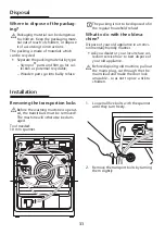 Preview for 7 page of Blomberg WAF 1300 Operating Instructions Manual