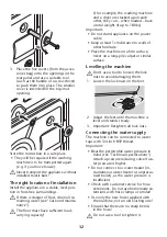 Preview for 8 page of Blomberg WAF 1300 Operating Instructions Manual