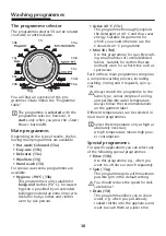 Preview for 14 page of Blomberg WAF 1300 Operating Instructions Manual