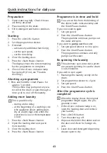 Preview for 19 page of Blomberg WAF 1300 Operating Instructions Manual