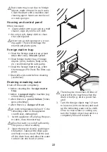 Preview for 23 page of Blomberg WAF 1500 Operating Instructions Manual