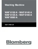 Preview for 1 page of Blomberg WAF 6080 User Manual