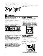 Preview for 17 page of Blomberg WAF 6080 User Manual