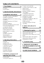 Preview for 3 page of Blomberg WM 67120 NBL00 Owner'S Manual & Installation Instructions