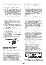 Preview for 11 page of Blomberg WM 67120 NBL00 Owner'S Manual & Installation Instructions