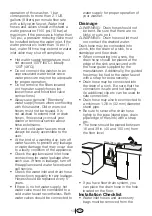 Preview for 13 page of Blomberg WM 67120 NBL00 Owner'S Manual & Installation Instructions