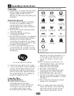 Preview for 15 page of Blomberg WM 67121 NBL00 Owner'S Manual