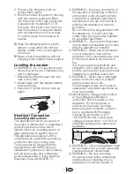 Preview for 11 page of Blomberg WM 77110 NBL00 Owner'S Manual