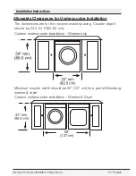 Preview for 15 page of Blomberg WM 98200 SX Owner'S Manual & Installation Instructions