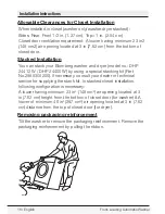 Preview for 16 page of Blomberg WM 98200 SX Owner'S Manual & Installation Instructions