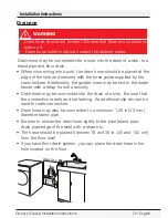 Preview for 23 page of Blomberg WM 98200 SX Owner'S Manual & Installation Instructions