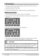 Preview for 52 page of Blomberg WM 98200 SX Owner'S Manual & Installation Instructions