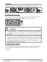 Preview for 54 page of Blomberg WM 98200 SX Owner'S Manual & Installation Instructions