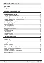 Preview for 2 page of Blomberg WM72200W Owner'S Manual