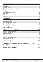 Preview for 3 page of Blomberg WM72200W Owner'S Manual