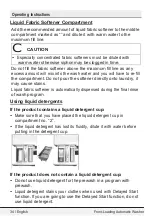 Preview for 13 page of Blomberg WM72200W Owner'S Manual