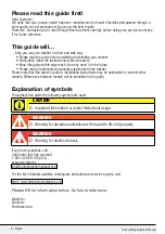 Preview for 2 page of Blomberg WM77110NBL01 Owner'S Manual And Installation Instructions