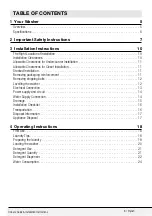 Preview for 3 page of Blomberg WM77110NBL01 Owner'S Manual And Installation Instructions