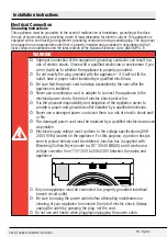 Preview for 13 page of Blomberg WM77110NBL01 Owner'S Manual And Installation Instructions