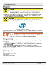 Preview for 21 page of Blomberg WM77110NBL01 Owner'S Manual And Installation Instructions