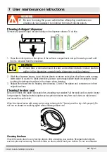 Preview for 39 page of Blomberg WM77110NBL01 Owner'S Manual And Installation Instructions