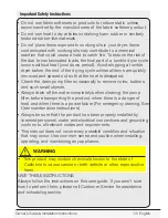 Preview for 13 page of Blomberg WMD24400W Owner'S Manual