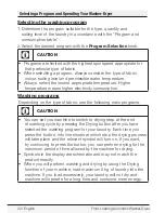 Preview for 42 page of Blomberg WMD24400W Owner'S Manual