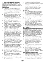 Preview for 2 page of Blomberg WNF 5200 WE User Manual