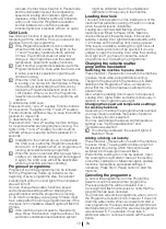 Preview for 13 page of Blomberg WNF 5200 WE User Manual