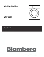 Blomberg WNF 5200 User Manual preview