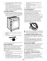 Preview for 21 page of Blomberg WNF 5300 WE User Manual