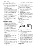 Preview for 22 page of Blomberg WNF 5300 WE User Manual