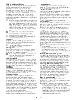 Preview for 28 page of Blomberg WNF 5300 WE User Manual