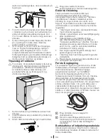 Preview for 39 page of Blomberg WNF 5421 AE User Manual