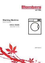 Preview for 25 page of Blomberg WNF 6200N User Manual