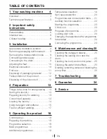 Preview for 3 page of Blomberg WNF 6221 User Manual