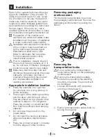 Preview for 8 page of Blomberg WNF 6221 User Manual