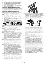 Preview for 3 page of Blomberg WNF 6300 WE20 User Manual