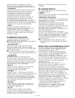 Preview for 32 page of Blomberg WNF 6300 User Manual