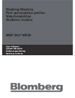 Blomberg WNF 6421 WE20 User Manual preview