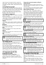 Preview for 15 page of Blomberg WNF 6421 WEN20 User Manual