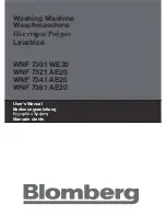 Blomberg WNF 7300 WE20 User Manual preview