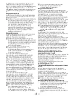 Preview for 30 page of Blomberg WNF 7300 WE20 User Manual