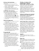 Preview for 22 page of Blomberg WNF 7301 User Manual