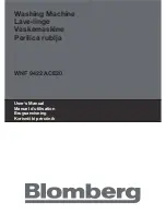 Blomberg WNF 7402 AE20 User Manual preview